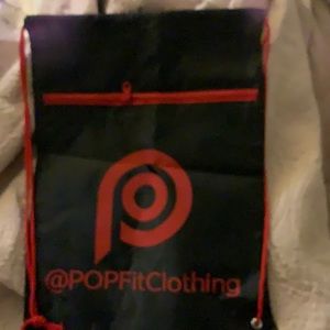 PopFit clothing drawstring backpack